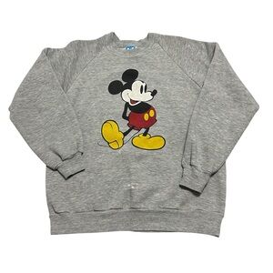 Vintage 80s Men’s Large Disney Mickey Mouse Sweatshirt